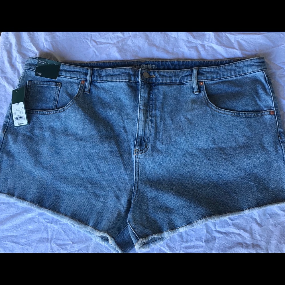 Plus size Women’s denim shorts size 26 wide